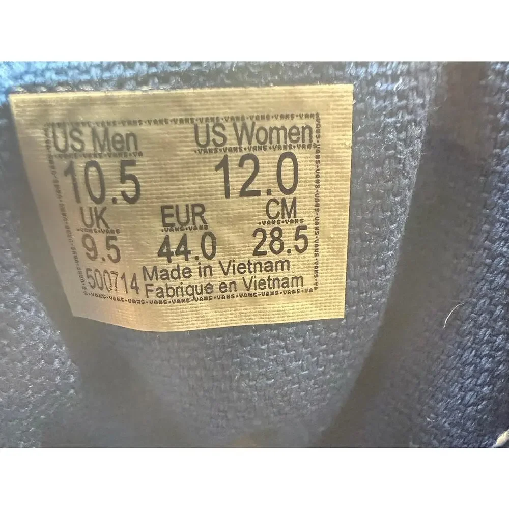 Vans Style 36 Decon SF US Open of Surfing 2024 Blue Sneakers, Men 10.5 Women 12